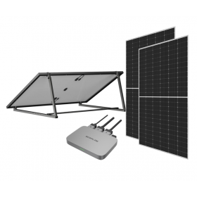 Kit complet Powerstream Ecoflow + 2 x 405W solaire +...